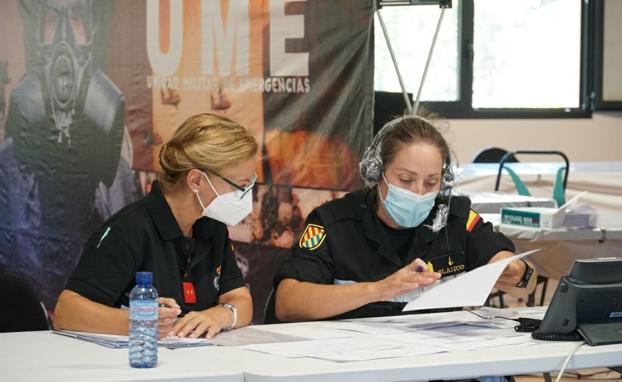 El Ejército de Tierra se une a las labores de rastreo de la Covid-19 en el Área de Salud del Bierzo