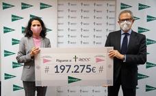 El Corte Inglés entrega 197.275 euros a la AECC para su nuevo proyecto de investigación en cáncer de mama