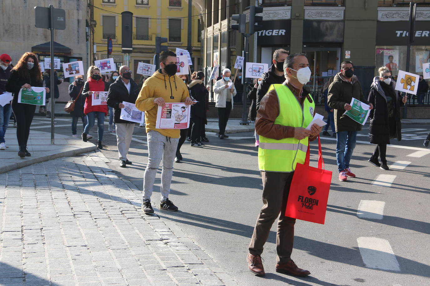 Protestas de los autónomos leoneses