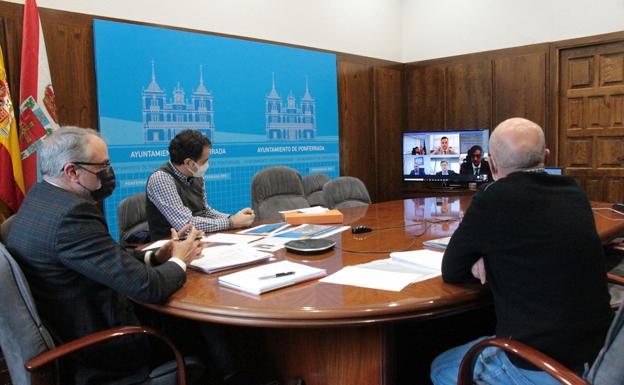 Ponferrada reclama el apoyo de Adif para los proyectos del Cylog, la Placa Ferroviaria y la ronda sur