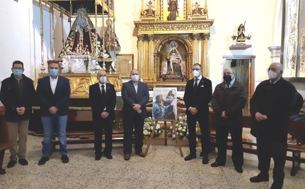 La Bañeza presenta el cartel de Semana Santa, que sitúa en primer plano a las mujeres del Descendimiento