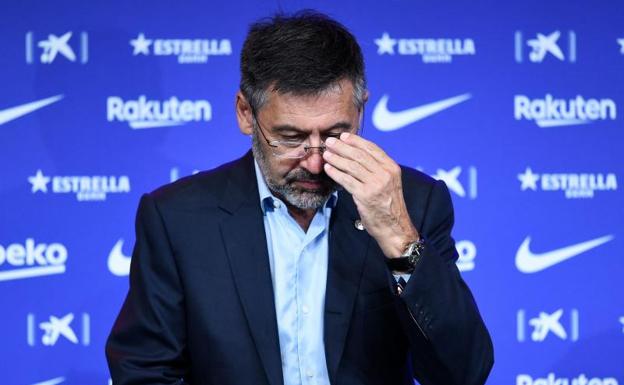 Bartomeu, en libertad provisional tras comparecer en el juzgado