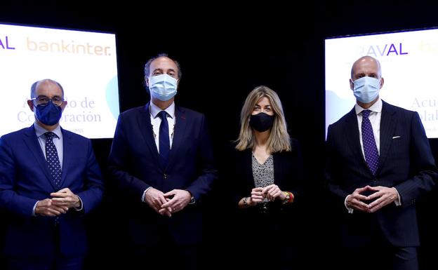 Iberaval y Bankinter renuevan su alianza con el objetivo de facilitar hasta 50 millones de euros a las pymes