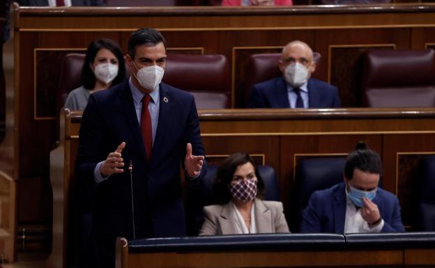 Sánchez, a Casado: «Debe dejar de ser el aperitivo del plato fuerte, que viene luego»