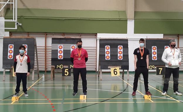 Siete medallas para los arqueros leoneses en el Campeonato de Castilla y León en sala