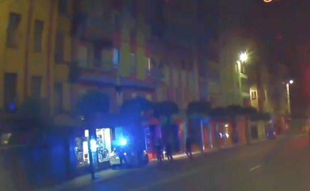 La milagrosa intervención de la Policía Local y un taxista salva la vida de una mujer en León