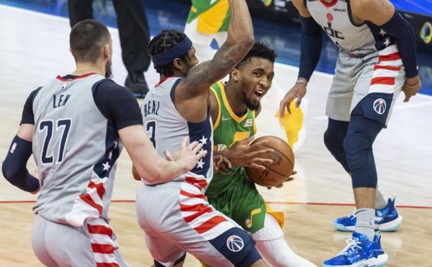 Los Wizards doblegan a los Jazz y Beal se quita una carga