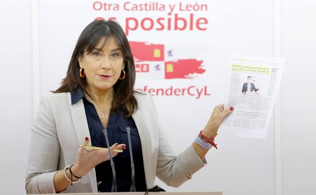 Ana Sánchez presentará la moción de Tudanca contra Fernández Mañueco