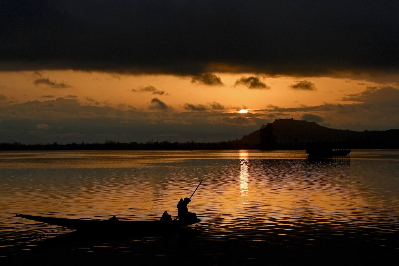 Las hipnóticas imágenes que deja Dal Lake