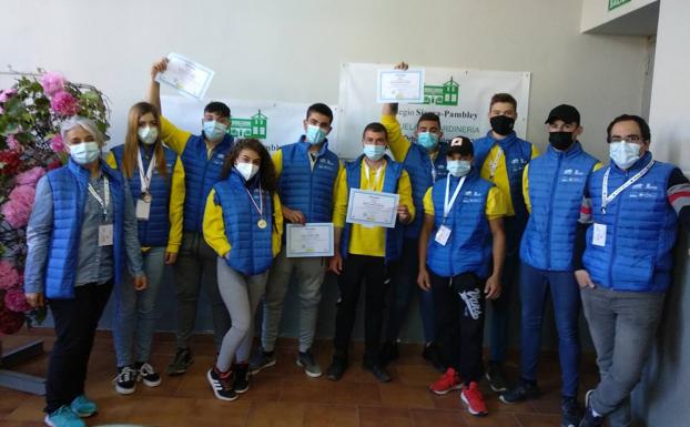 El Colegio Sierra Pambley de Hospital de Órbigo logra cuatro medallas en el Campeonato Skills de Formación Profesional