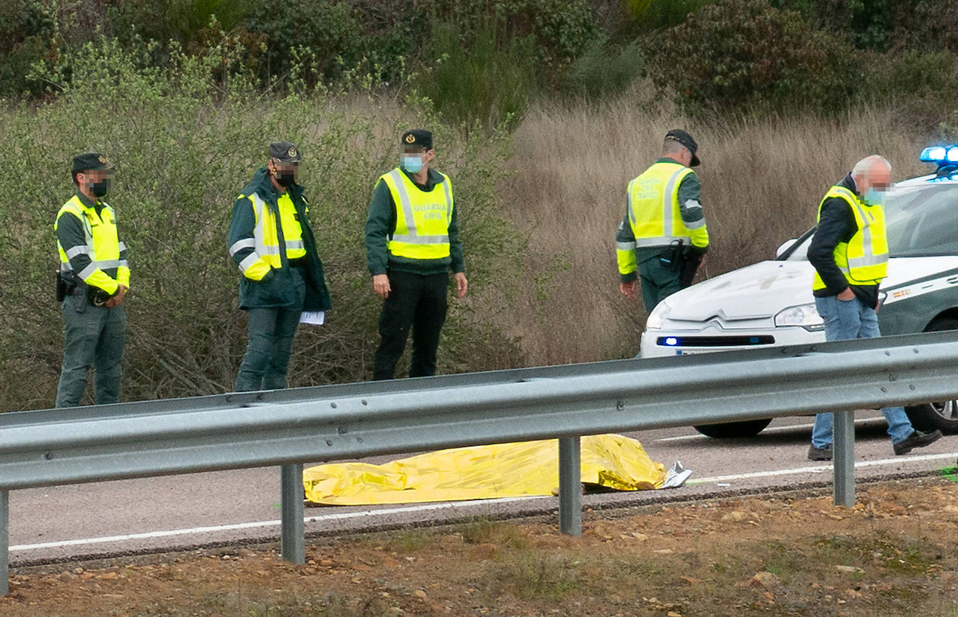 Fallece un motorista de la Guardia Civil en Salamanca