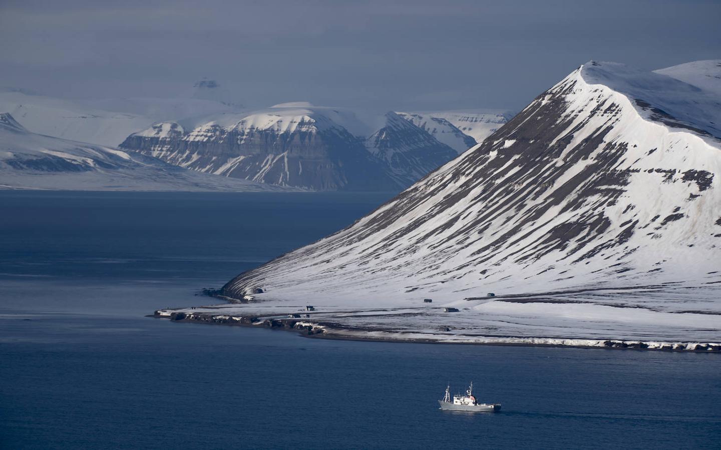 Las impresionantes imágenes de naturaleza extrema en la isla de Svalbard