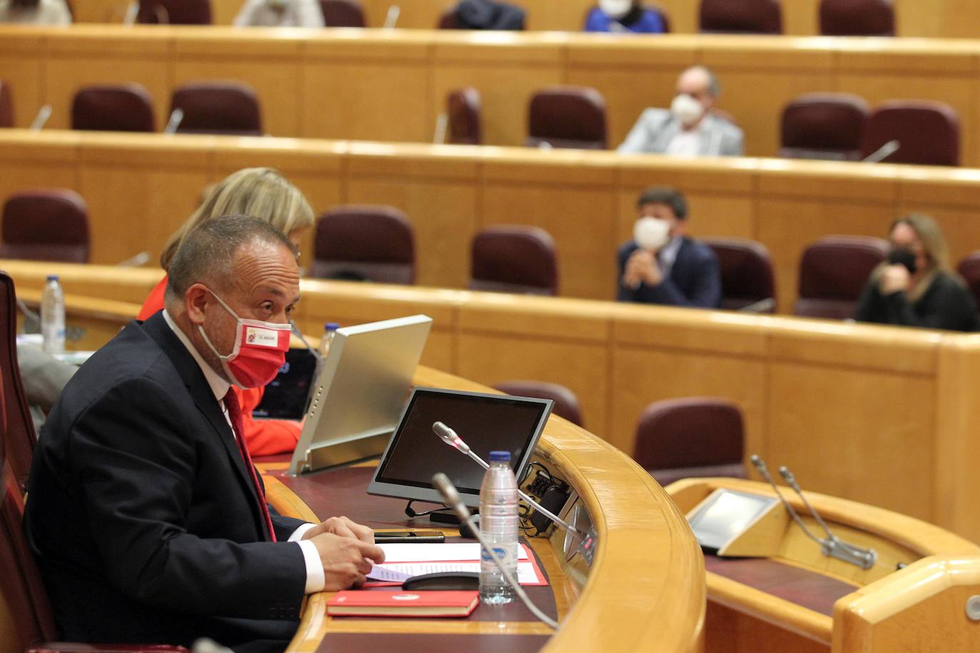 Courel interviene en el Senado