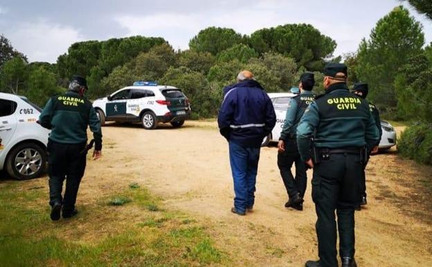 La Guardia Civil localiza a un hombre de 65 años desorientado un paraje zamorano de Toro