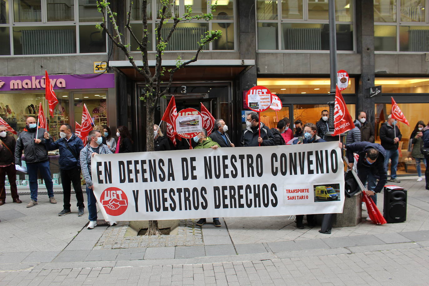 El comité de transporte sanitario de UGT reclama a Sacyl que se revise su convenio colectivo