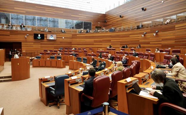 PSOE y Podemos desean «salud y República» en el pleno de las Cortes y Cs responde con el himno a la Guardia Civil