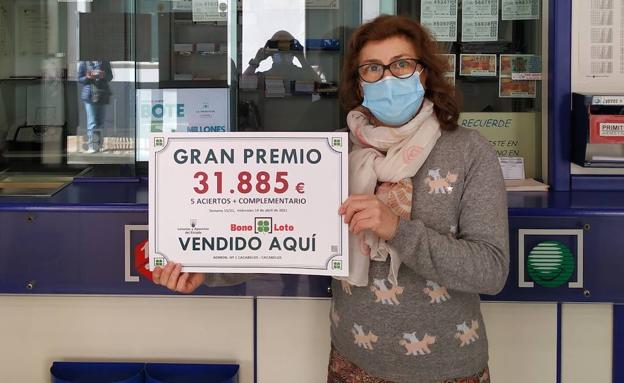 El sorteo de la BonoLoto deja un premio de casi 32.000 euros en Cacabelos