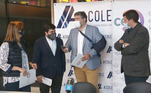 Morán se reúne con el CEL y Acole, la nueva Asociación de Concesionarios Oficiales de León