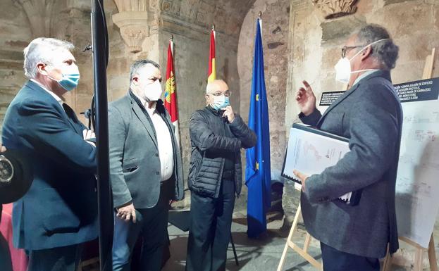 La Diputación de León inicia las obras de consolidación y mejora de accesibilidad del monasterio de Santa María de Carracedo