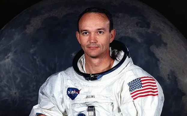 Michael Collins, en una imagen de la mision del Apolo 11./Reuters