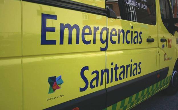 Un conductor resulta herido en una salida de vía en Fabero