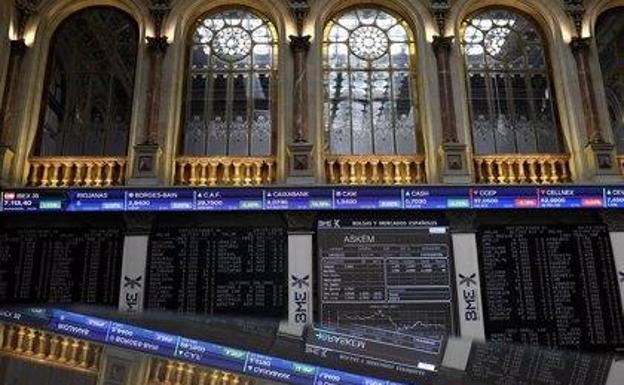 El Ibex recupera los 8.800 puntos en el estreno de Línea Directa