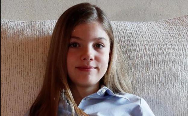 La Infanta Sofía cumple 14 años