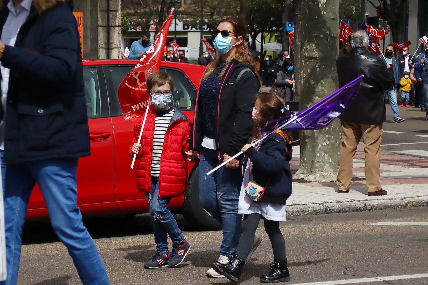 Manifestación 1 de Mayo en León