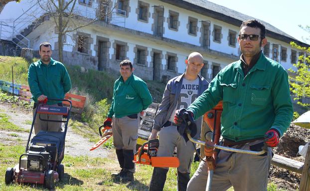 Asprona Bierzo encara una nueva etapa en su servicio de 'jardinería inclusiva' con el objetivo de crear oportunidades de empleo para el colectivo