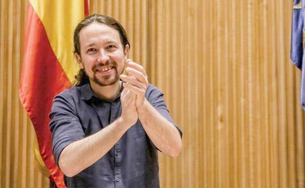 Podemos León muestra su público agradecimiento a Pablo Iglesias