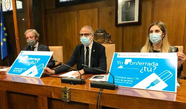 Presentación de la campaña de bonos al consumo 'Yo Ponferrada, ¿tú?'
