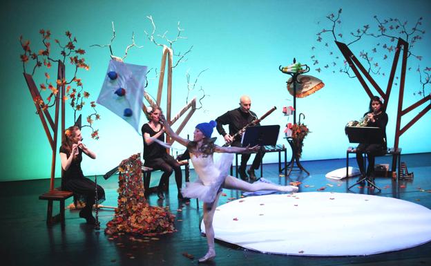 Teloncillo y Quinteto Respira ofrecen danza y música en directo en 'El jardín musical'