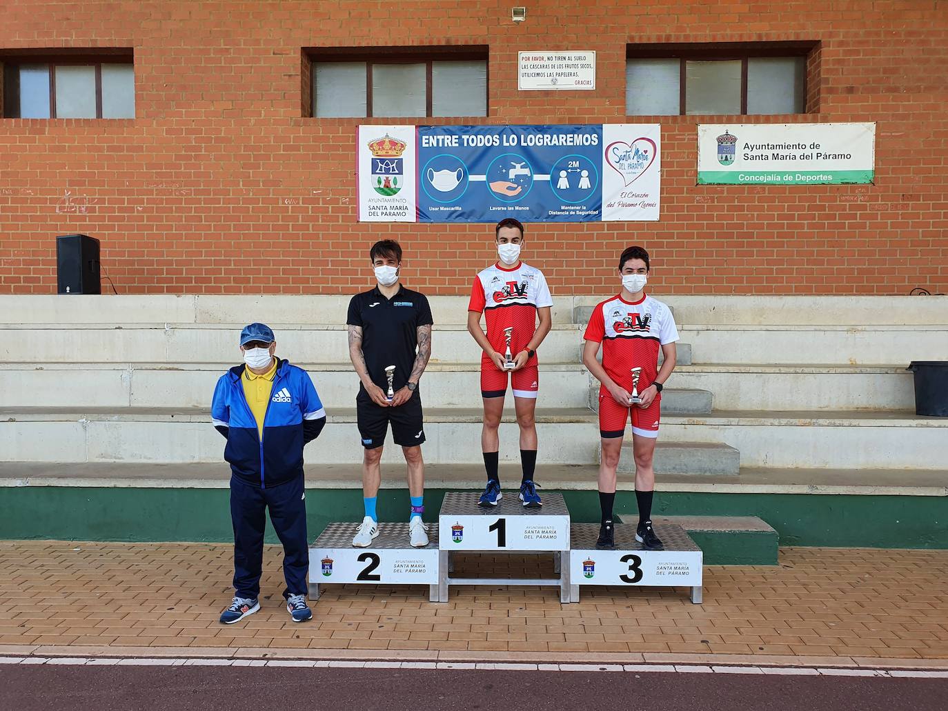 La carrera celebrada en Santa María del Páramo