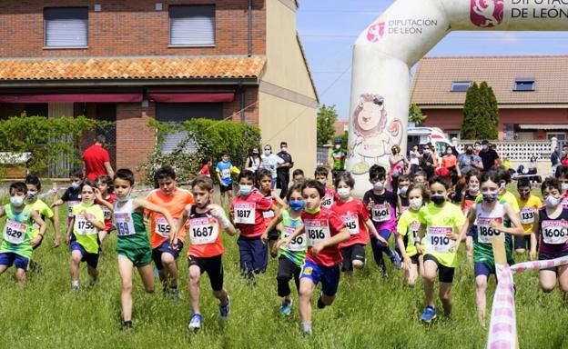 Más de 250 niños se dan cita en el 'Cross Escolar de Benavides'