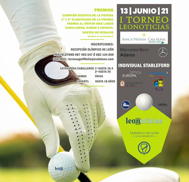 leonoticias celebra su I Torneo de Golf en modalidad stableford