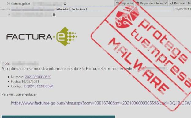 El Incibe de León detecta nuevas campañas de distribución de malware que suplanta a entidades oficiales