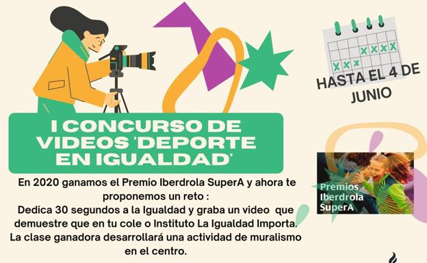 Afedecyl lanza el I Concurso Escolar 'Un video por la Igualdad' dirigido a los centros educativos