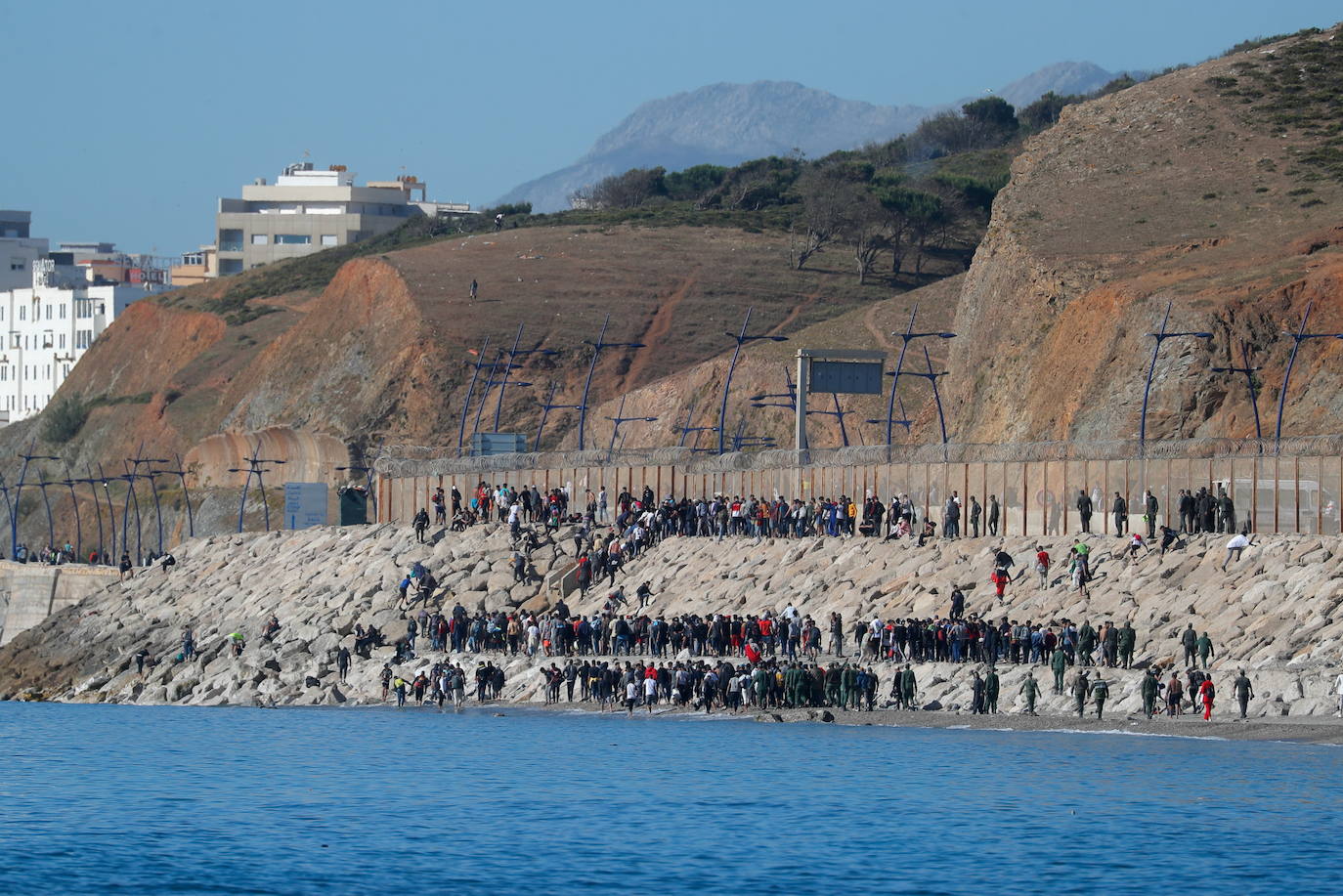 Crisis migratoria en Ceuta