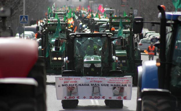 UCCL convoca una nueva 'tractorada' en León para posicionarse en contra de la reforma de la PAC