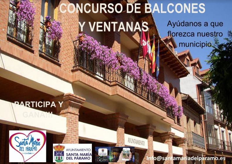 Santa María del Páramo lanza un concurso de balcones