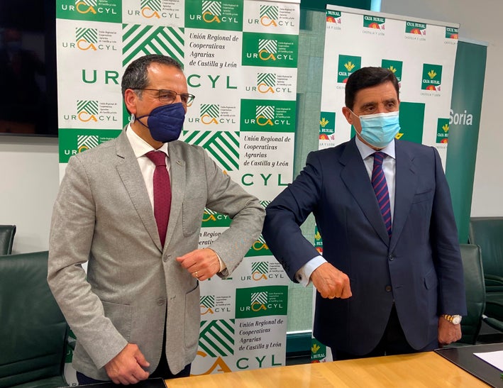 Urcacyl sella un acuerdo con las cajas rurales de Castilla y León para impulsar el sector agrario