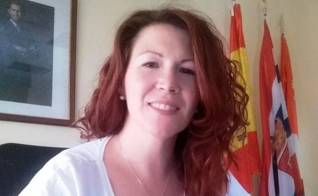 La alcaldesa de Hontanares de Eresma, María Vallejo./