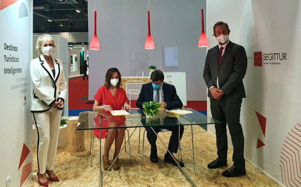 Incibe y Segittur firman un convenio de colaboración para aumentar la ciberseguridad de las empresas turísticas