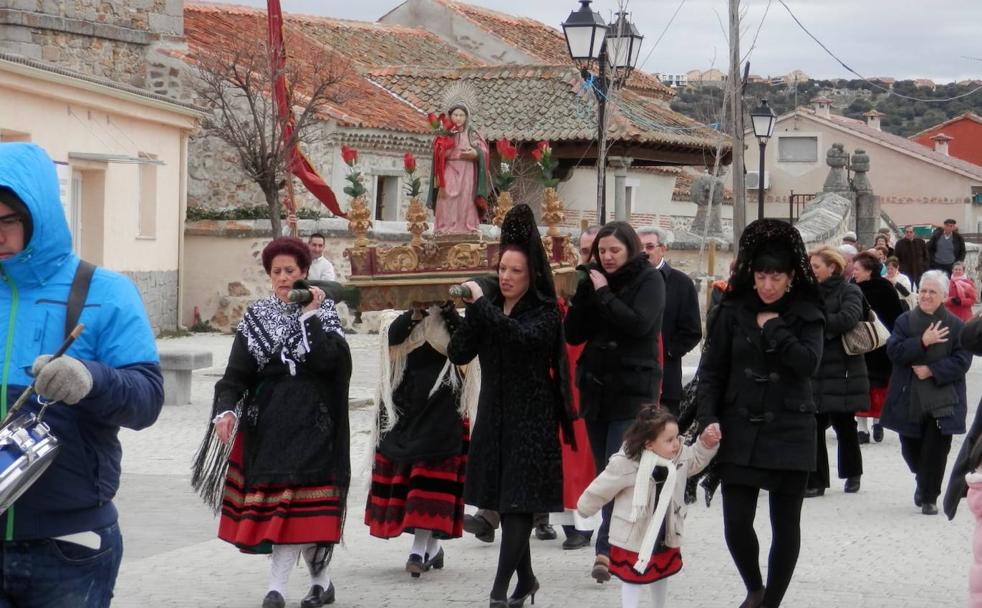 Ituero y Lama: en las andas de Santa Bárbara