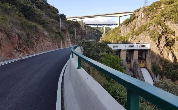 CHMS concluye las obras de reparación y mejora de seguridad en los viales de acceso a la presa de la Fuente del Azufre