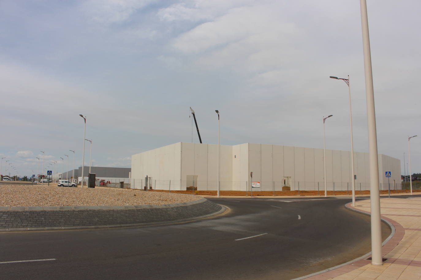 Avance de las obras de Centro Comercial Reino de León