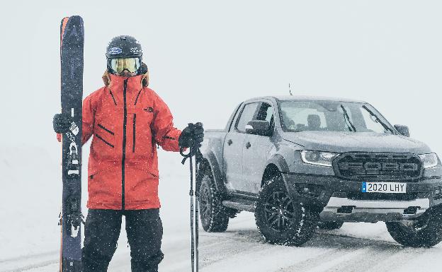 El coche de Aymar Navarro: «Las carreteras sinuosas y puertos de montaña son el pan de cada día»