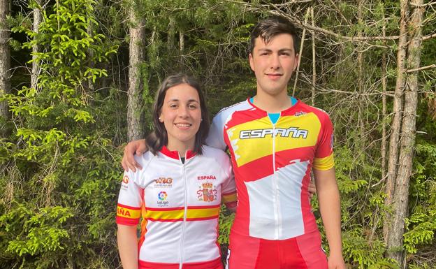 Iván Sabugo del Leitariegos se lleva el oro junior en el Mundial de alpino en línea y rompe récords con los mayores