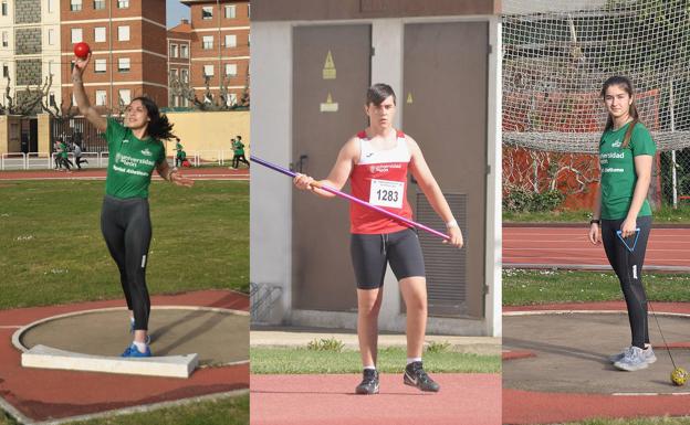 Fiona Villarroel, Rocío García y David Silván defenderán a León en el nacional sub-18 de atletismo