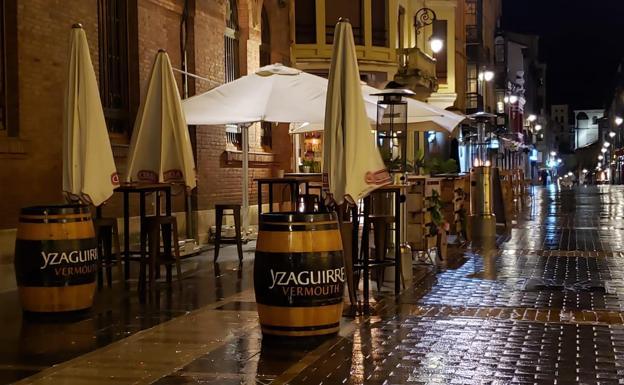 Las terrazas de León podrán abrir hasta las 2, pero el ocio nocturno y el consumo en barra sigue clausurado